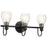 Kichler Greenbrier 3 Light Vanity Light, Black - 45392BK