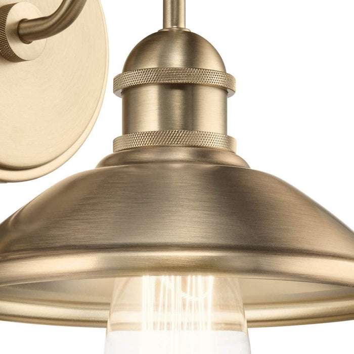 Kichler Clyde 1 Light Wall Sconce, Champagne Bronze