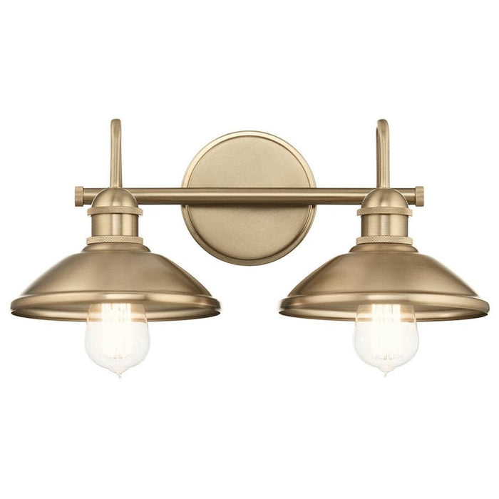 Kichler Clyde 2 Light Bath Light, Champagne Bronze - 45944CPZ