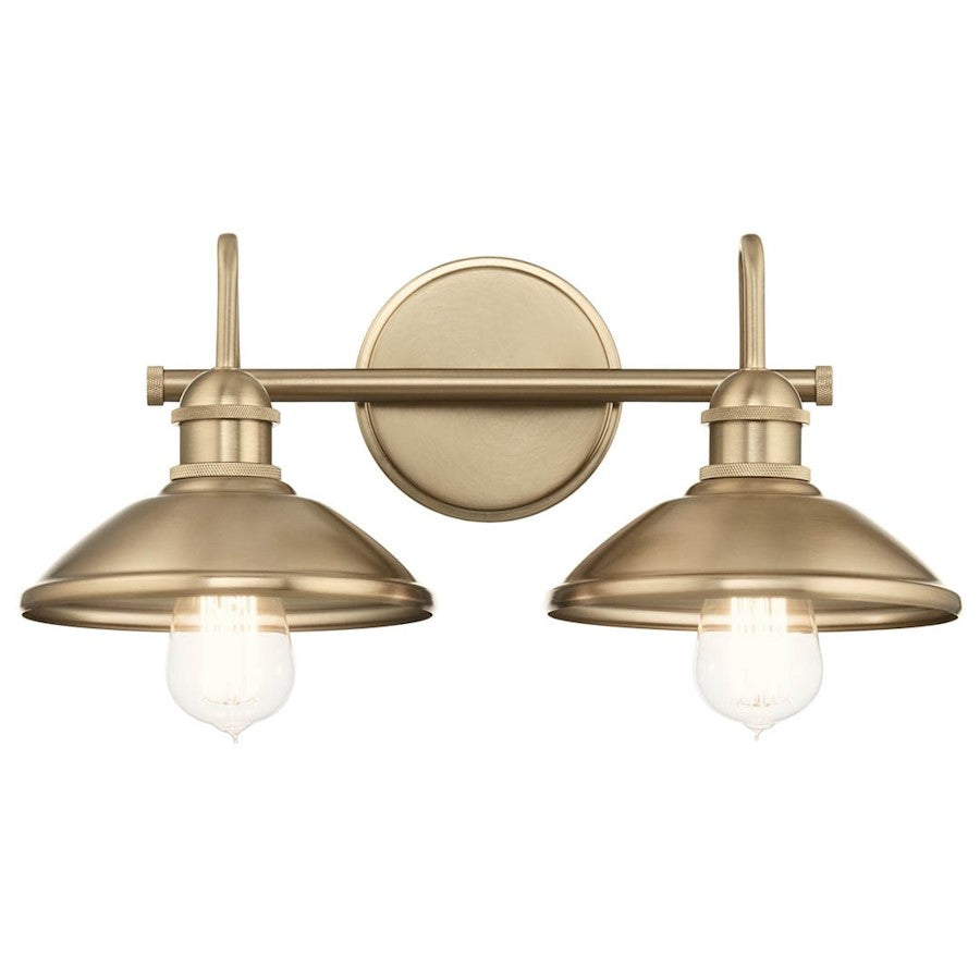 Kichler Clyde 2 Light Bath Light, Champagne Bronze - 45944CPZ