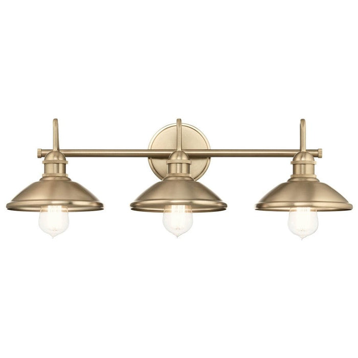 Kichler Clyde 3 Light Bath Light, Champagne Bronze - 45945CPZ