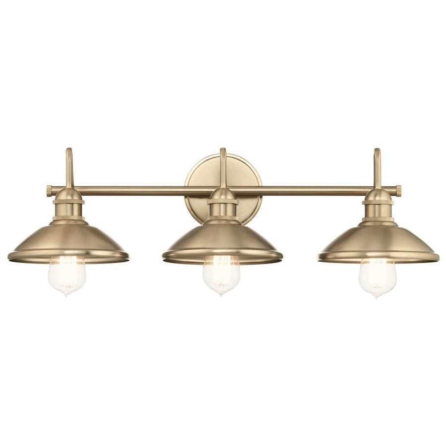 Kichler Clyde 3 Light Bath Light, Champagne Bronze - 45945CPZ