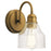 Kichler Avery 1 Light Wall Sconce, Natural Brass - 45971NBR