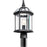 Kichler Barrie 1 Light Outdoor Post Mount, Black - 49187BK