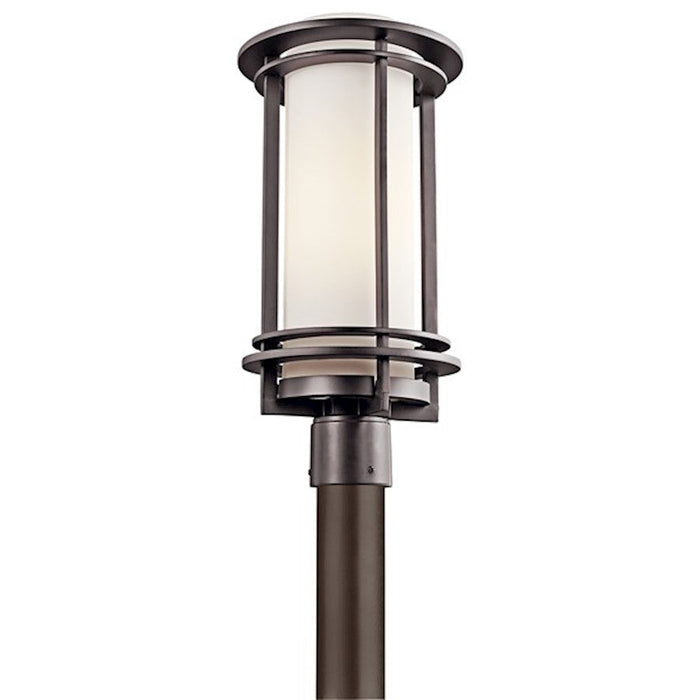 Kichler Pacific Edge 1 Light Outdoor Post, Light Architectural Bronze - 49349AZ