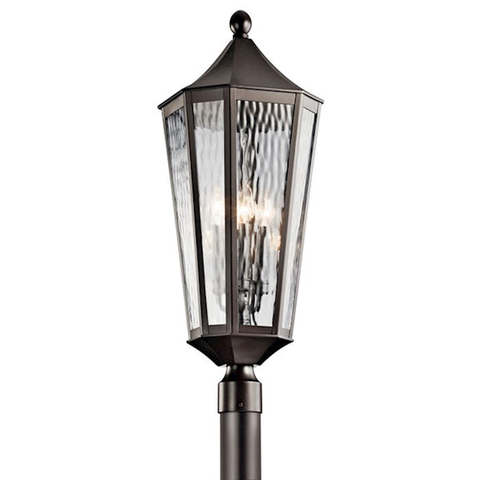 Kichler Rochdale 4 Light Outdoor Post Light, Olde Bronze - 49516OZ