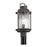 Kichler Ashland Bay 1 Light Outdoor Post Light, Weathered Zinc - 49573WZC