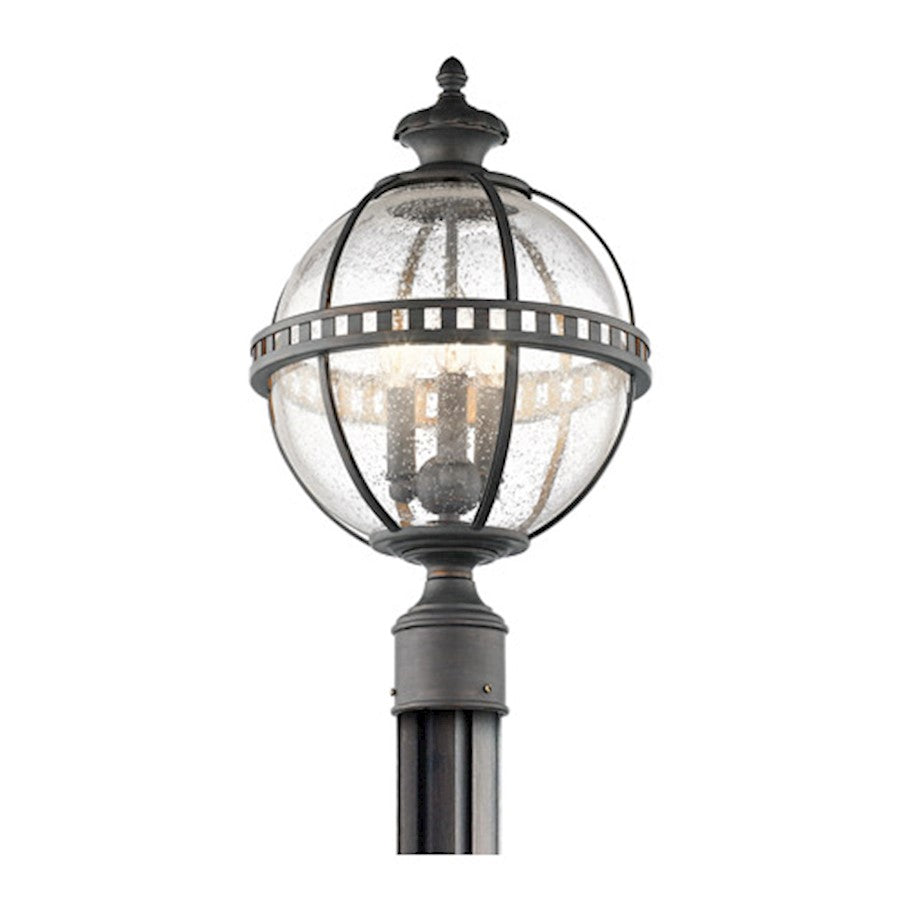 Kichler Halleron 3 Light Outdoor Post Light, Londonderry - 49604LD