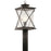 Kichler Argyle 1 Light Outdoor Post Light inWeathered Zinc - 49746WZC