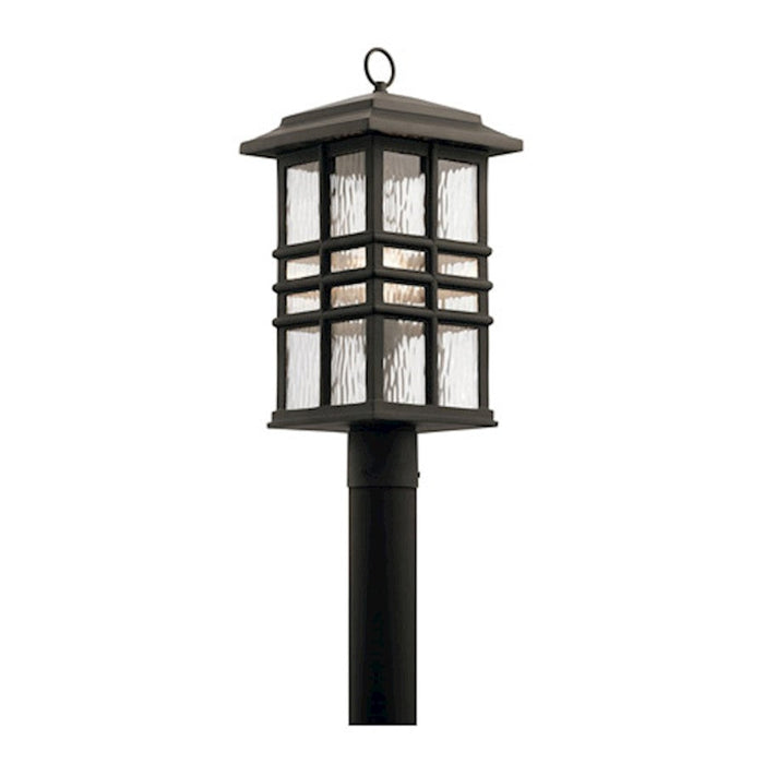 Kichler Beacon Square 1 Light Outdoor Post Mount, Olde Bronze - 49832OZ