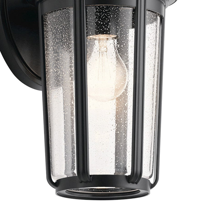 Kichler Fairfield Outdoor 1 Light Wall Sconce, Black