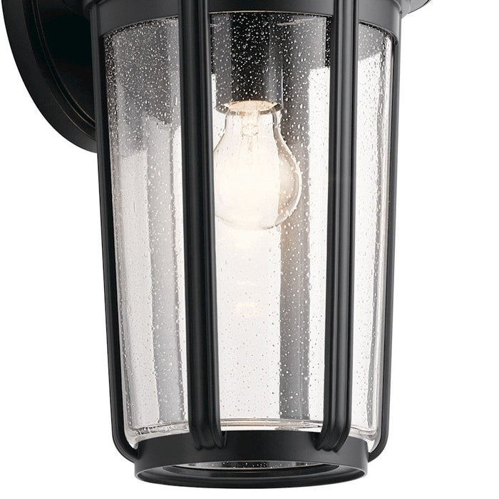 Kichler Fairfield Outdoor 1 Light Wall Sconce, Black