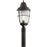 Kichler Chance Harbor 1 Light Outdoor Post Light, Weathered Zinc - 49941WZC