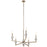 Kichler Calyssa 5 Light Chandelier, Polished Nickel - 52001PN