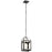 Kichler Vath 8" 1 Light Indoor Pendant, Black - 52030BK