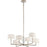 Kichler Laurent 16" 6 Light Chandelier, Polished Nickel - 52052PN