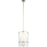 Kichler Birkleigh 18.25" 1 Light Pendant, Satin Etched, Satin Nickel - 52073SN