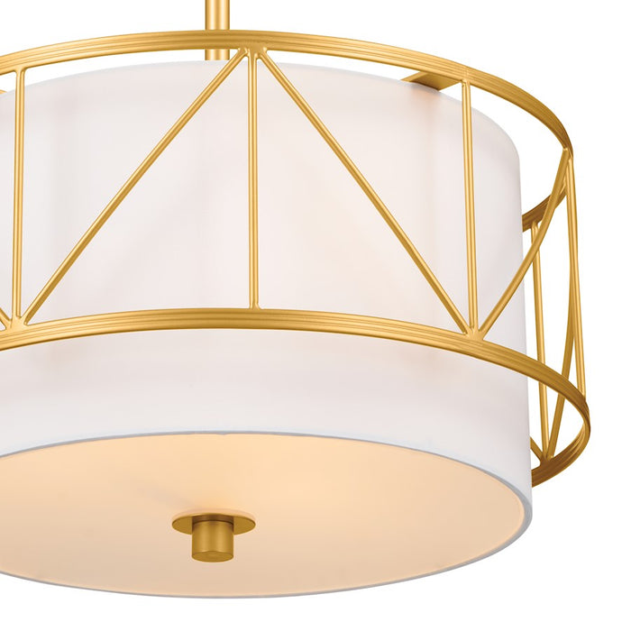 Kichler Birkleigh 3 Light Pendant/Semi Flush Mount