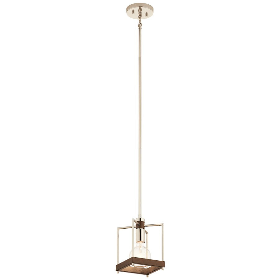 Kichler Tanis 1 Light Pendant, Auburn Stained - 52093AUB