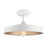 Kichler Elias 16" 1 Light Semi Flush, White - 52098WH