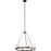 Kichler Mathias 23" 6 Light Chandelier, Ribbed Glass, Olde Bronze - 52107OZ