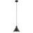 Kichler Zailey 9.5" 1 Light Pendant, Black - 52176BK