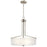 Kichler Skagos 3 Light Pendant, Brushed Nickel - 52234NI