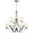 Kichler Tula 9 Light Chandelier, Brushed Nickel - 52277NI