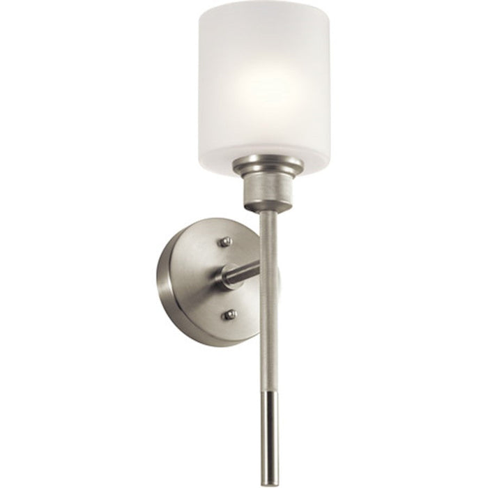 Kichler Lynn Haven 1 Light Wall Sconce, Brushed Nickel - 52288NI