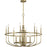 Kichler Capitol Hill 30.75" 12 Light Chandelier, Classic Bronze - 52305CLZ