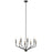 Kichler Armand 8 Light Chandelier, Black - 52349BK