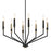 Kichler Armand Chandelier, Black