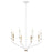 Kichler Armand 8 Light Chandelier, White - 52349WH