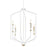 Kichler Armand 4 Light Large Foyer Pendant, White