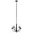 Kichler Kennewick 5 Light Chandelier, Black - 52385BK