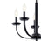 Kichler Kennewick Chandelier, Black