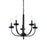 Kichler Kennewick Chandelier, Black