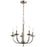 Kichler Kennewick 18" 5 Light Chandelier, Brushed Nickel - 52385NI