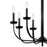 Kichler Kennewick Chandelier, Black