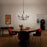 Kichler Kennewick Chandelier, Black