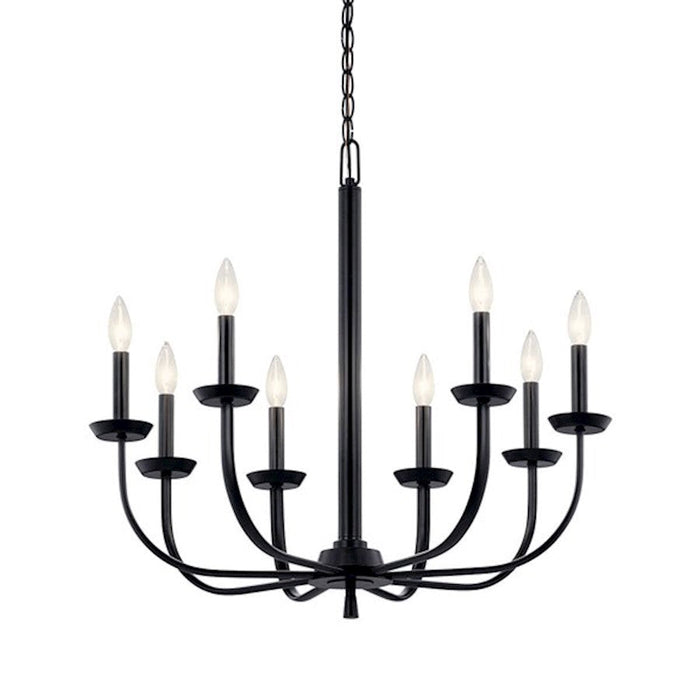 Kichler Kennewick Chandelier, Black