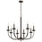 Kichler Kennewick 8 Light Chandelier, Olde Bronze - 52388OZ