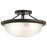 Kichler Ritson 3 Light Semi Flush Mount, Olde Bronze - 52396OZ