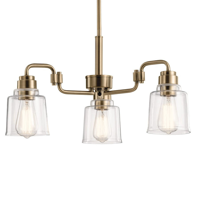 Kichler Aivian Chandelier, Weathered Brass