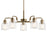 Kichler Aivian Chandelier, Weathered Brass