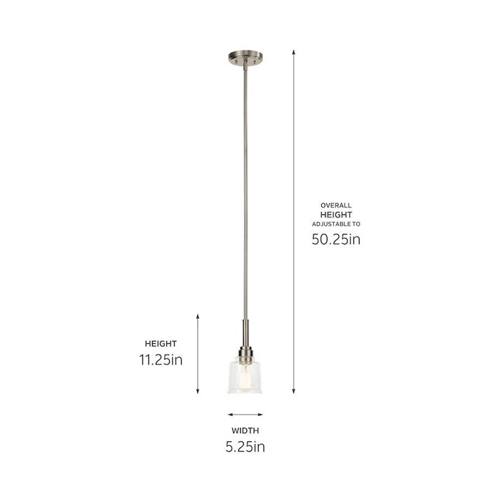 Kichler Aivian 1 Light Mini Pendant