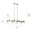 Kichler Aivian 8 Light Linear Chandelier