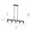 Kichler Eastmont 5 Light Linear Chandelier