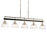 Kichler Eastmont Linear 5 Light Chandelier, Polished Nickel