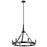 Kichler Emmala 6 Light 24" Chandelier, Black - 52420BK